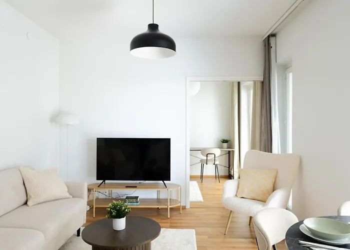 公寓 Modern Near Pasila Railway Station 赫尔辛基
